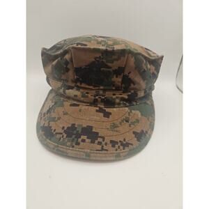 US Marine Corps Camo Cover Hat Cap SMALL